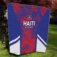 Les Grenadiers Haiti Football Quilt Tropical Vibes - Wonder Print Shop