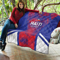 Les Grenadiers Haiti Football Quilt Tropical Vibes - Wonder Print Shop