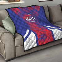 Les Grenadiers Haiti Football Quilt Tropical Vibes - Wonder Print Shop