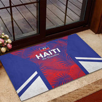 Les Grenadiers Haiti Football Rubber Doormat Tropical Vibes - Wonder Print Shop