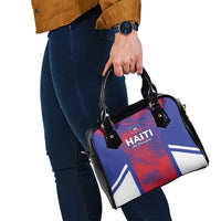 Les Grenadiers Haiti Football Shoulder Handbag Tropical Vibes - Wonder Print Shop