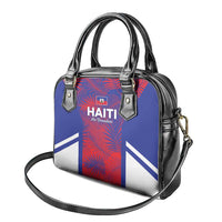 Les Grenadiers Haiti Football Shoulder Handbag Tropical Vibes - Wonder Print Shop