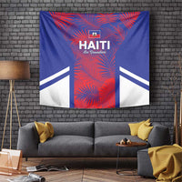 Les Grenadiers Haiti Football Tapestry Tropical Vibes - Wonder Print Shop