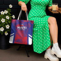 Les Grenadiers Haiti Football Tote Bag Tropical Vibes - Wonder Print Shop