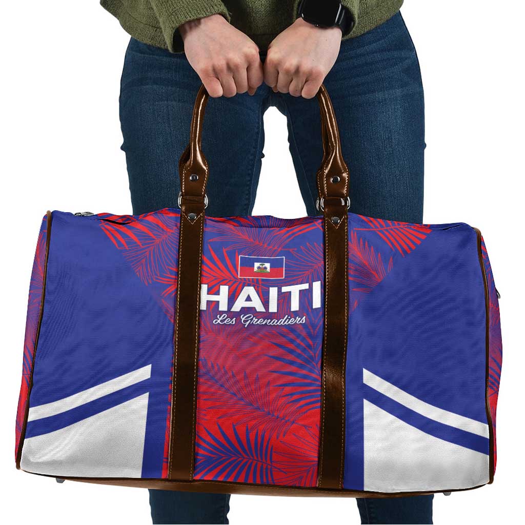 Les Grenadiers Haiti Football Travel Bag Tropical Vibes - Wonder Print Shop