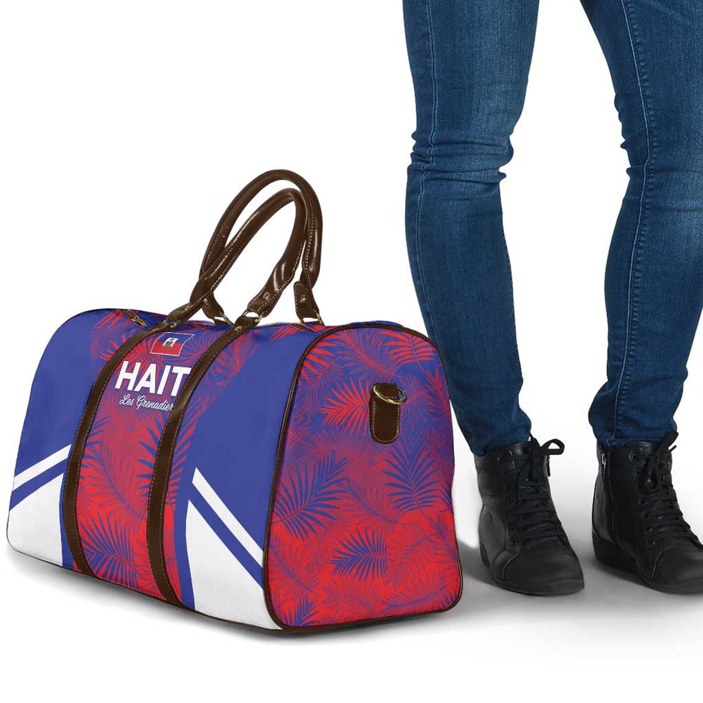 Les Grenadiers Haiti Football Travel Bag Tropical Vibes - Wonder Print Shop