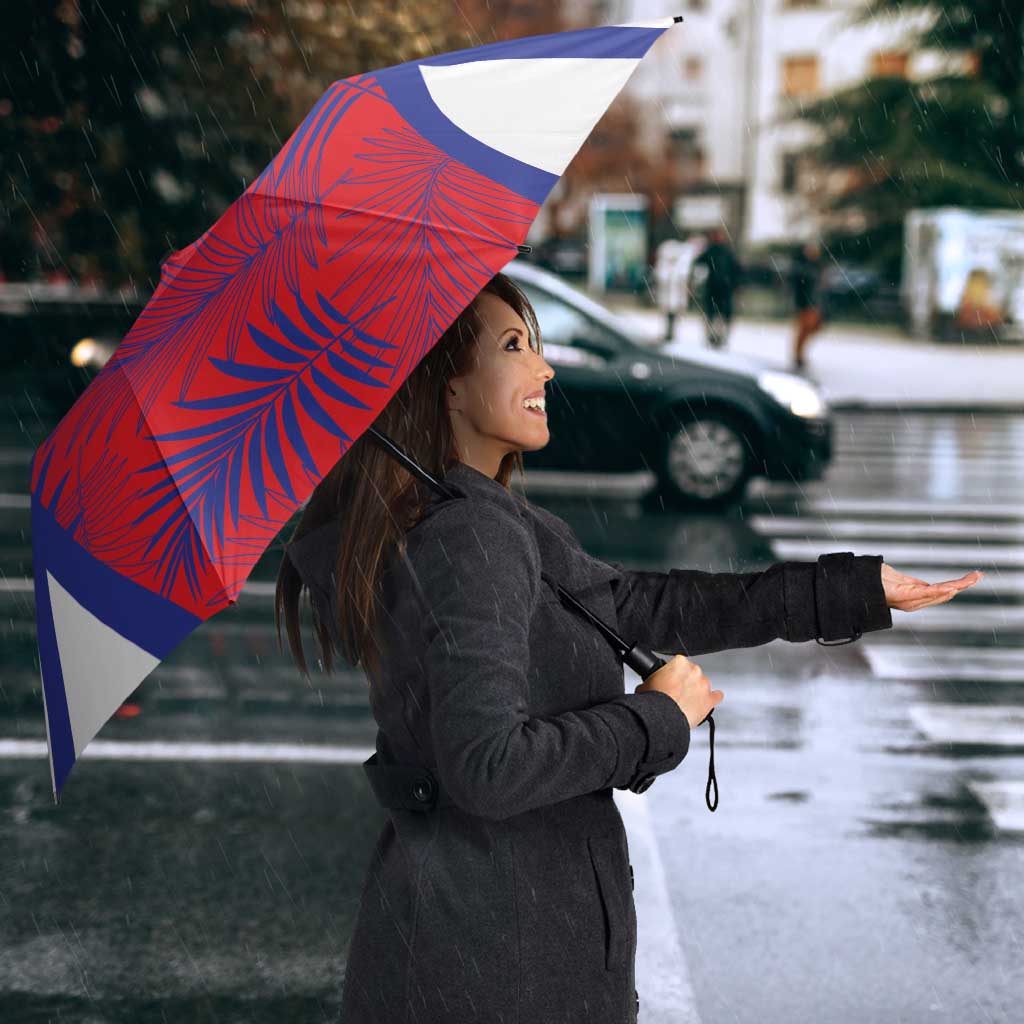 Les Grenadiers Haiti Football Umbrella Tropical Vibes - Wonder Print Shop