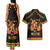 Mexico Cinco De Mayo Couples Matching Tank Maxi Dress and Hawaiian Shirt Let's Fiesta Dabbing Taco