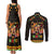 Mexico Cinco De Mayo Couples Matching Tank Maxi Dress and Long Sleeve Button Shirt Let's Fiesta Dabbing Taco