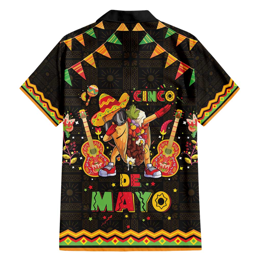 Mexico Cinco De Mayo Hawaiian Shirt Let's Fiesta Dabbing Taco