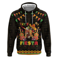 Mexico Cinco De Mayo Hoodie Let's Fiesta Dabbing Taco