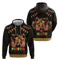 Mexico Cinco De Mayo Hoodie Let's Fiesta Dabbing Taco