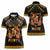 Mexico Cinco De Mayo Women Polo Shirt Let's Fiesta Dabbing Taco