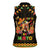 Mexico Cinco De Mayo Women Sleeveless Polo Shirt Let's Fiesta Dabbing Taco