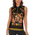 Mexico Cinco De Mayo Women Sleeveless Polo Shirt Let's Fiesta Dabbing Taco