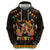 Mexico Cinco De Mayo Zip Hoodie Let's Fiesta Dabbing Taco