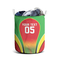 Custom Guyana 2026 Cricket Laundry Basket Come On Warriors