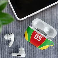 Custom Guyana 2026 Cricket AirPods Case Come On Warriors