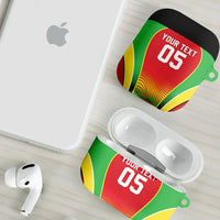 Custom Guyana 2026 Cricket AirPods Case Come On Warriors