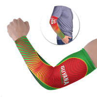 Custom Guyana 2026 Cricket Arm Sleeves Come On Warriors