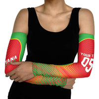 Custom Guyana 2026 Cricket Arm Sleeves Come On Warriors