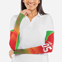 Custom Guyana 2026 Cricket Arm Sleeves Come On Warriors