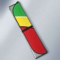 Custom Guyana 2026 Cricket Auto Sun Shade Come On Warriors