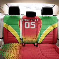 Custom Guyana 2026 Cricket Back Car Seat Cover Come On Warriors