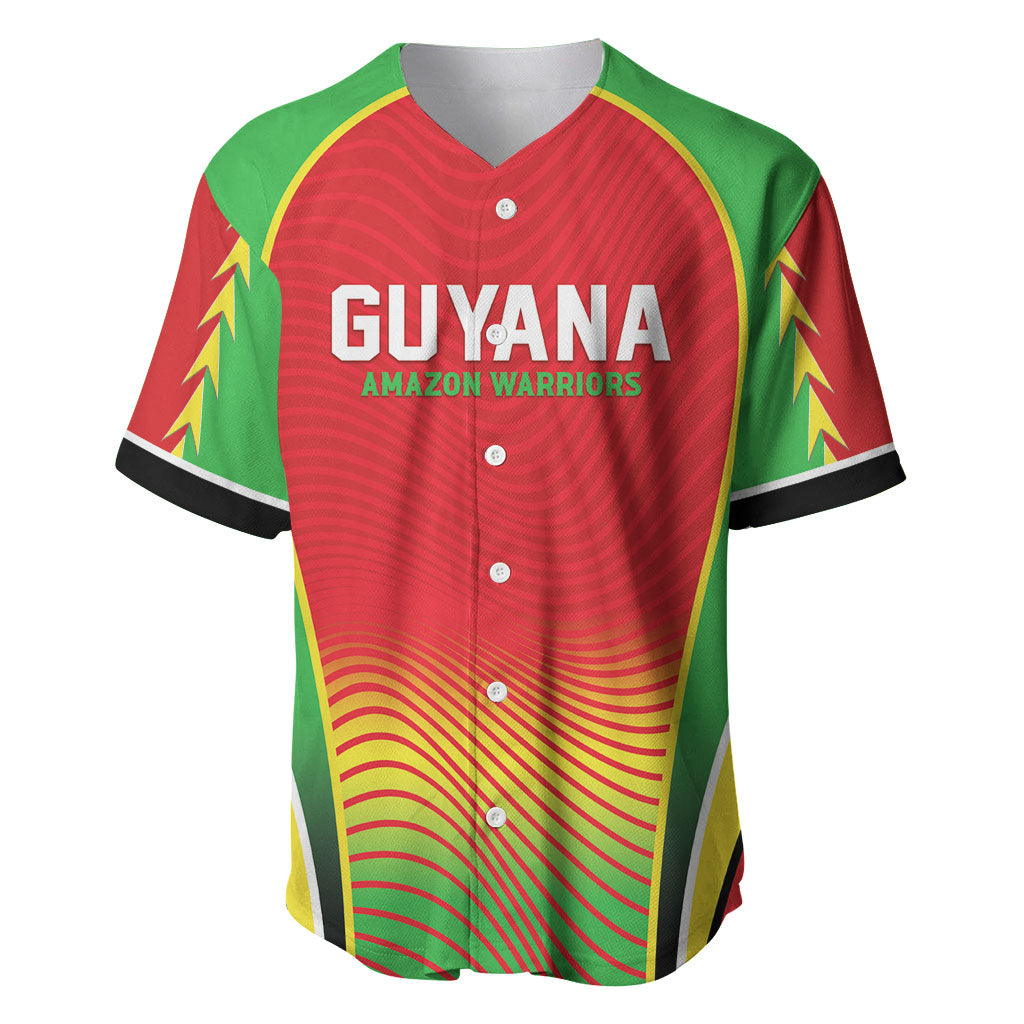 Custom Guyana 2026 Cricket Baseball Jersey Come On Warriors