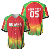Custom Guyana 2026 Cricket Baseball Jersey Come On Warriors