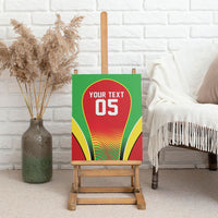 Custom Guyana 2026 Cricket Canvas Wall Art Come On Warriors