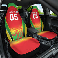 Custom Guyana 2026 Cricket Car Seat Cover Come On Warriors