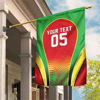 Custom Guyana 2026 Cricket Garden Flag Come On Warriors