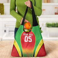 Custom Guyana 2026 Cricket Grocery Bag Come On Warriors