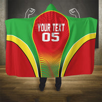 Custom Guyana 2026 Cricket Hooded Blanket Come On Warriors
