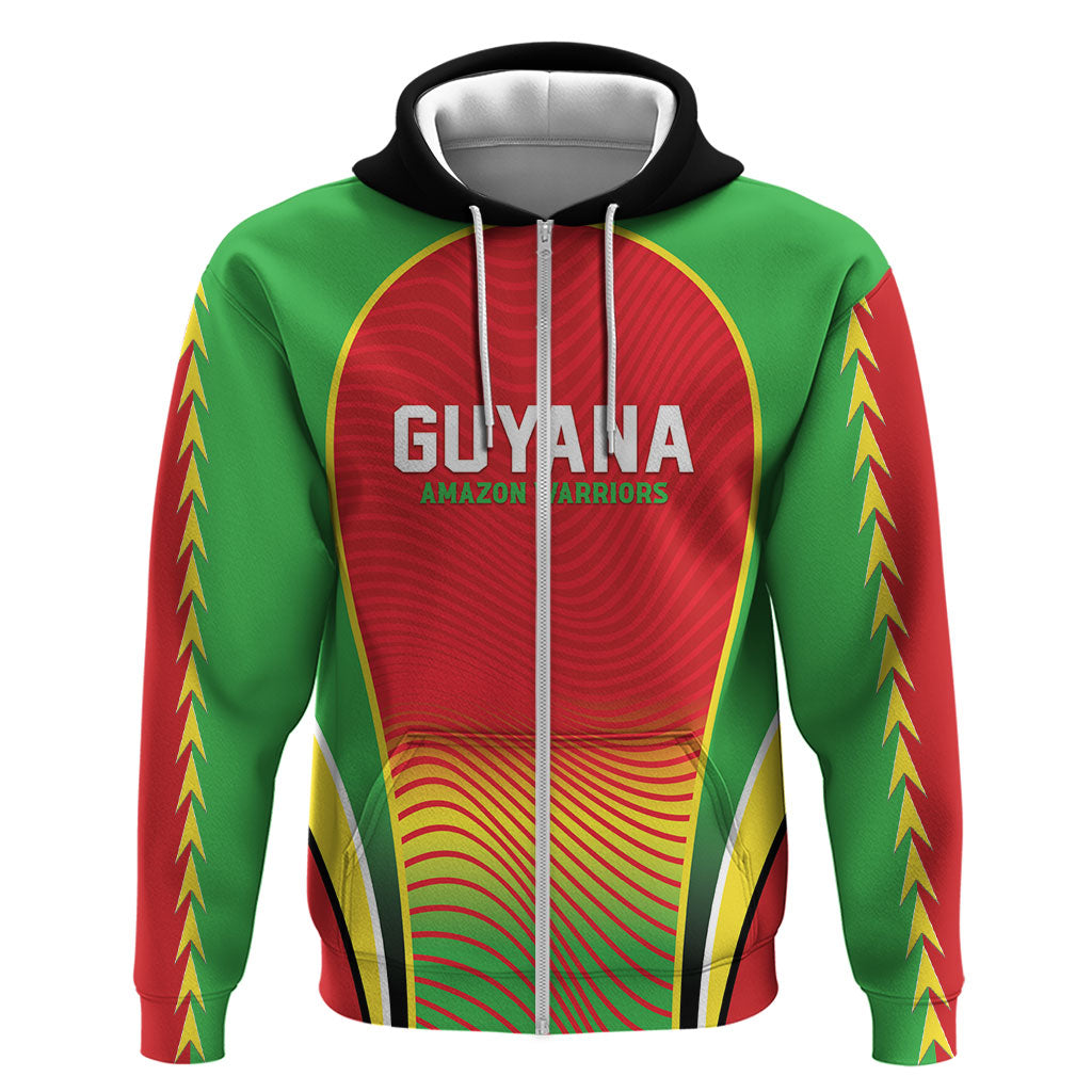 Custom Guyana 2026 Cricket Hoodie Come On Warriors