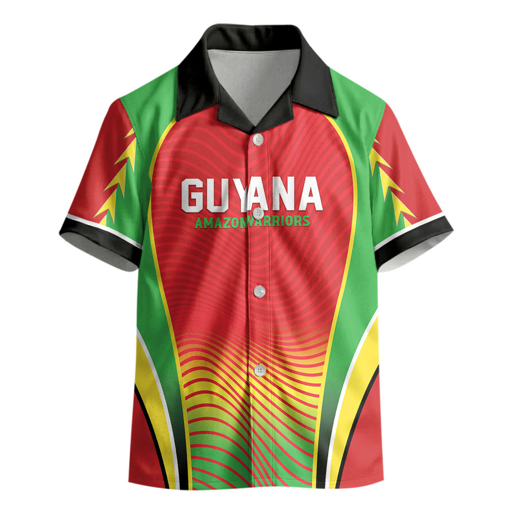 Custom Guyana 2026 Cricket Kid Hawaiian Shirt Come On Warriors