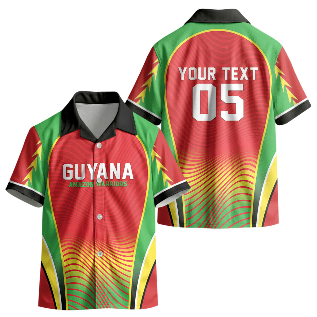 Custom Guyana 2026 Cricket Kid Hawaiian Shirt Come On Warriors
