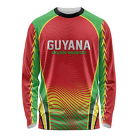 Custom Guyana 2026 Cricket Long Sleeve Shirt Come On Warriors