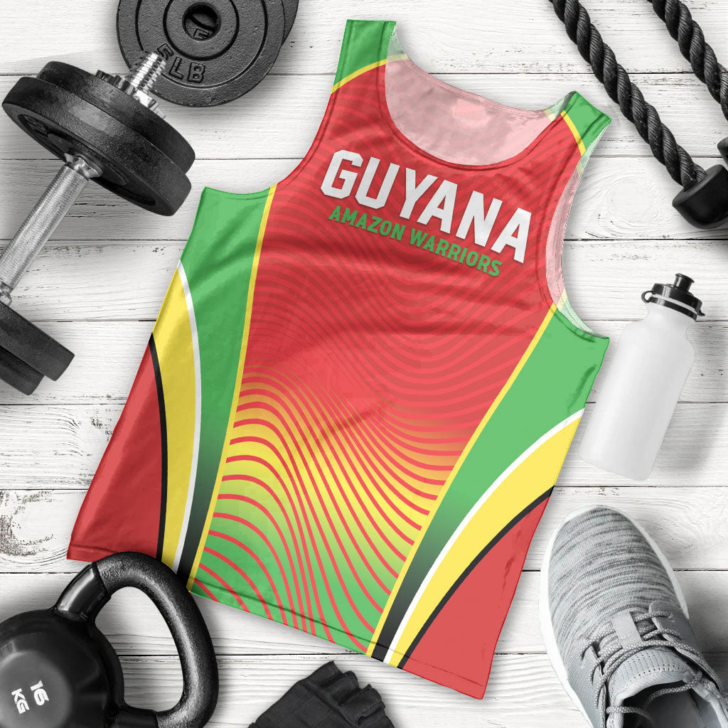 Custom Guyana 2026 Cricket Men Tank Top Come On Warriors