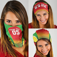 Custom Guyana 2026 Cricket Neck Gaiter Come On Warriors