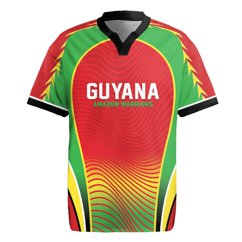 Custom Guyana 2026 Cricket Rugby Jersey Come On Warriors