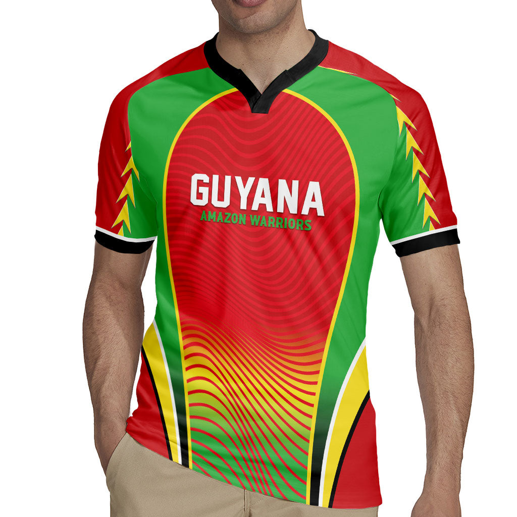 Custom Guyana 2026 Cricket Rugby Jersey Come On Warriors