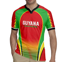 Custom Guyana 2026 Cricket Rugby Jersey Come On Warriors
