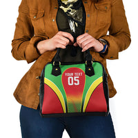 Custom Guyana 2026 Cricket Shoulder Handbag Come On Warriors
