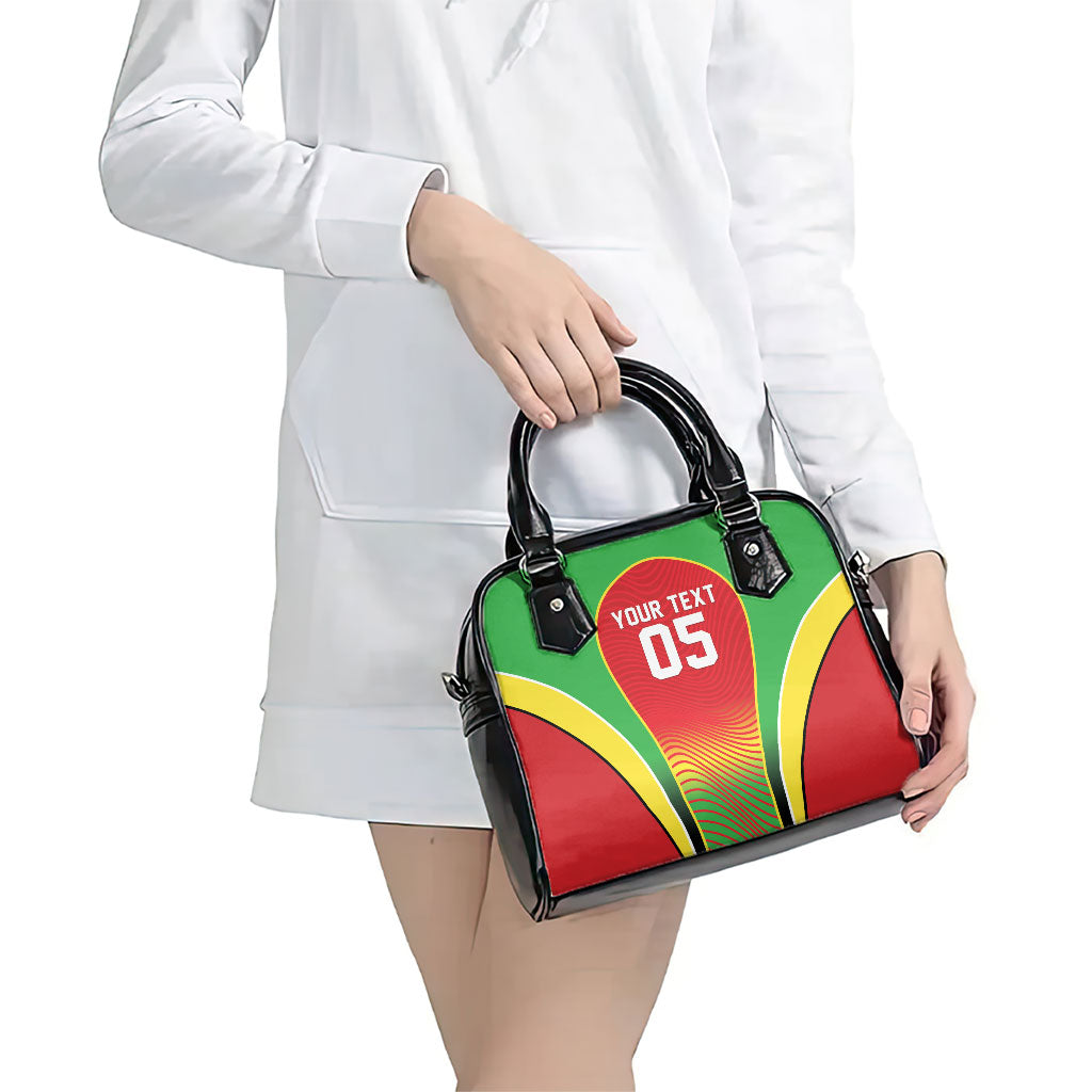 Custom Guyana 2026 Cricket Shoulder Handbag Come On Warriors