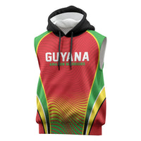 Custom Guyana 2026 Cricket Sleeveless Hoodie Come On Warriors