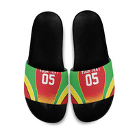 Custom Guyana 2026 Cricket Slide Sandals Come On Warriors