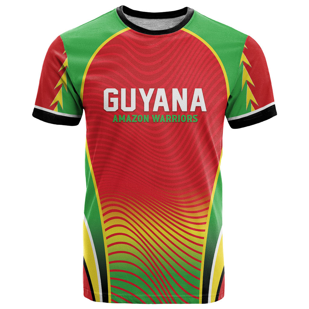 Custom Guyana 2026 Cricket T Shirt Come On Warriors