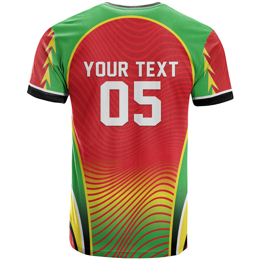 Custom Guyana 2026 Cricket T Shirt Come On Warriors